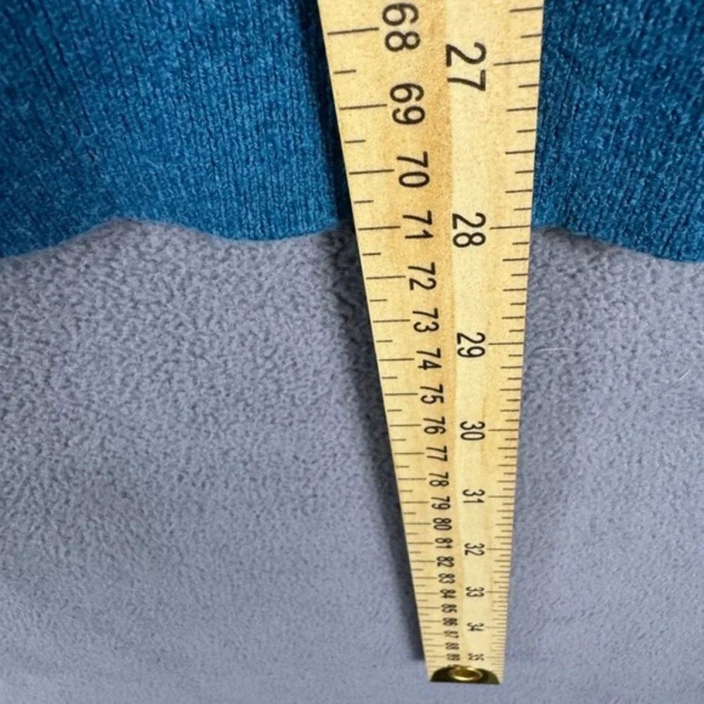 Banana Republic Sweater Men's‎ L Cotton Cashmere Pullover Crew Neck Blue